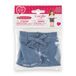 Corolle Jeansshort met strik voor 36cm pop denim