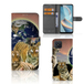 B2Ctelecom OPPO Reno4 Z | Telefoonhoesje | Met pasjeshouder | Roofdieren