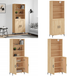Buffet Haut Chêne Sonoma 69,5x34x180 cm Bois d'ingénierie