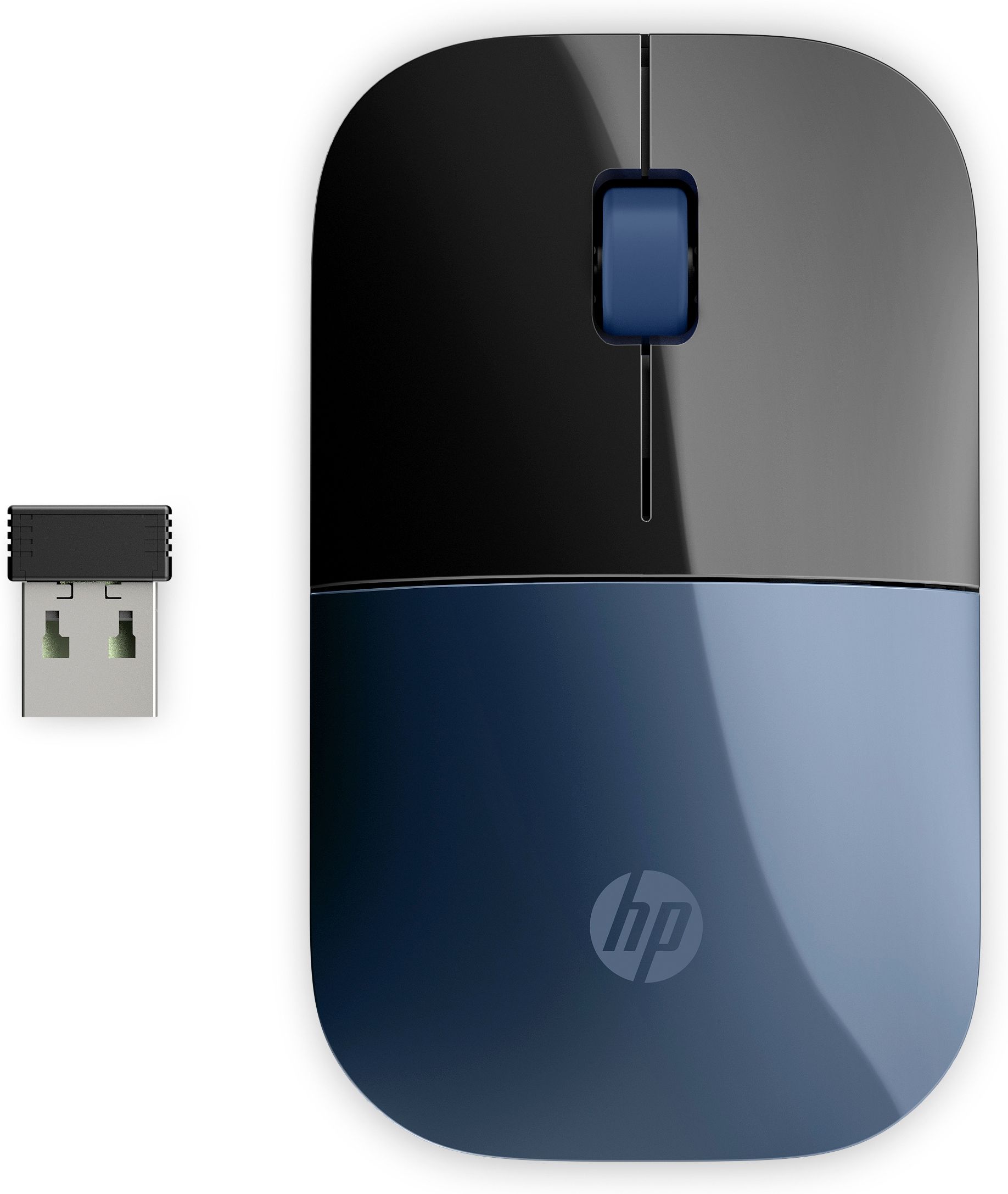 HP Z3700 Draadloze Muis - Zwart/Blauw