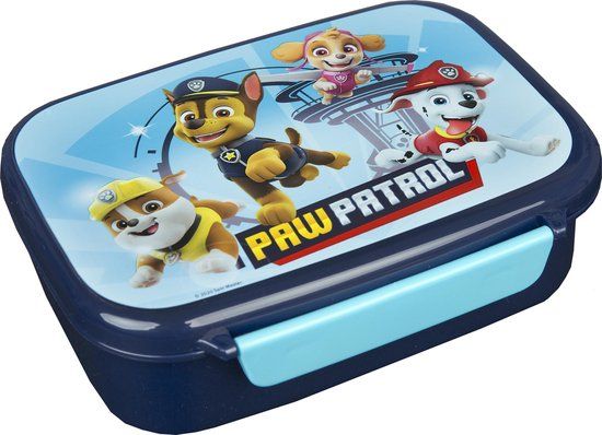 PAW Patrol Lunchbox - Blauw - Kunststof - BPA-vrij - 1.30 L