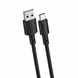 Globly Zwarte USB-C-kabel, 2 A, 100 cm