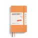LEUCHTTURM1917 370530 weekkalender & notitieboek pocket (A6) 2025, zachte kaft, abrikoos, Duits