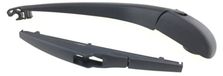 Merkloos Toyota Balai d'essuie-glace - Bras d'essuie-glace - Compatible avec Toyota Prius C de 2012 à 2019 - Noir - Plastique de haute qualité - Nettoyage sans traces - Essuie-glace