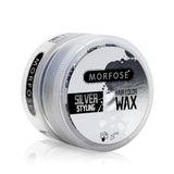 Morfose Barber Wax 5.30 Ounce Extra Hold Premium Hair Styling Wax for Men Natural Shine Easy Application Ideal for Various Styles Long-Lasting Water-Soluble Pleasant Fragrance