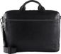 JOST Leren Afzonderlijke gevallen Laptoptas met laptopvak Stockholm Business Bag Black Zwart