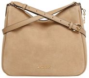 Michael Kors Nayla Medium Messenger Bag Camel Leer