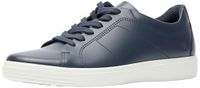 ECCO leren heren sneakers donkerblauw - Maat 50 - Uitneembare zool