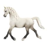 Schleich Figura de Caballo, Yegua Árabe, Color Blanco, 10 cm