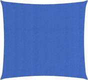 vidaXL Zonnezeil 160 g/m² 2x2,5 m HDPE blauw