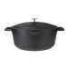 MasterClass Gietaluminium ovale braadpan met zelfroosterend deksel Lichter dan gietijzer antiaanbaklaag, vaatwasmachinebestendig, 30cm, 6L
