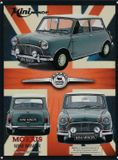I&S Morris Mini Minor Metalen Wandbord 30 x 40 cm