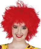 Boland Pruik Frizzy - Rood
