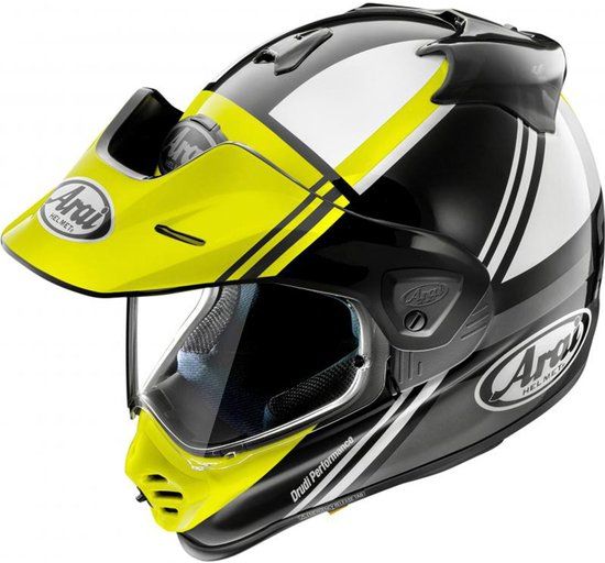 Arai TOUR-X5 Cosmic Fluo Geel Adventure Helm