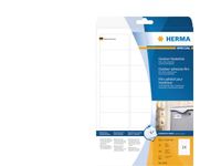 HERMA Etiket 9532 - 63.5x33.9mm - polyester wit - 240 stuks