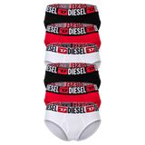 DIESEL Slip rouge / noir / blanc