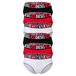 DIESEL Slip rouge / noir / blanc
