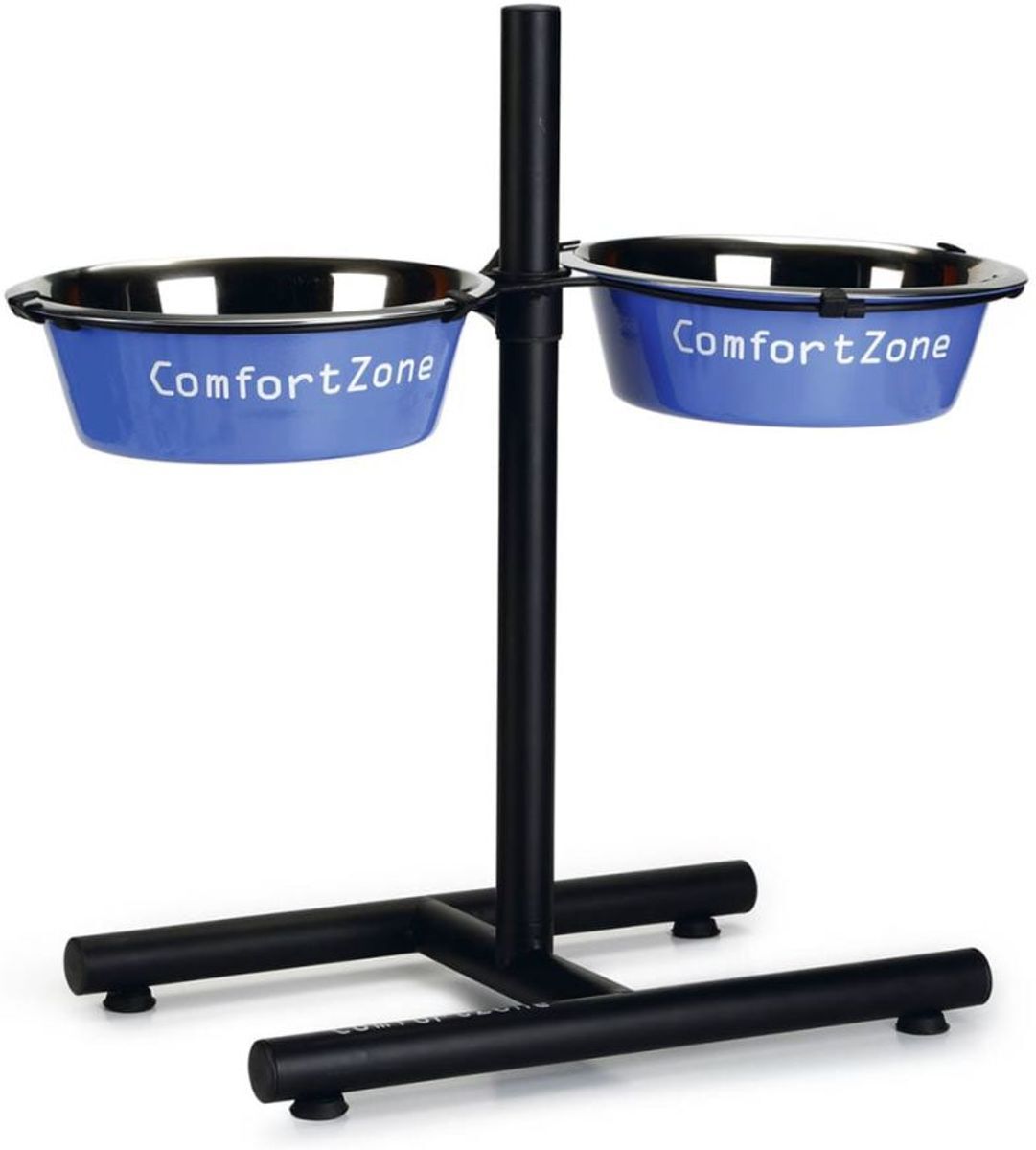 Beeztees H-Standaard Comfort - Hondenvoerbak - 25 cm zwart