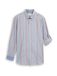 TOM TAILOR Overhemd azuur / lichtblauw / watermeloen rood / wit
