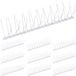 Merkloos Relaxdays Duivenpinnen Set van 10 - 50 cm Breed - RVS