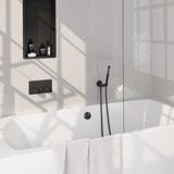 Brauer Black Carving Thermostatische Inbouw Badkraan