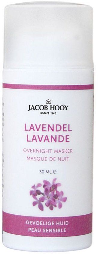 Jacob Hooy Lavendel Overnight Masker (30 ml)