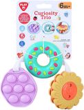 Playgo Sensorisch Speelgoed Bloem en Donut en Pop-it - 3dlg.