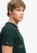 Superdry Gothic Varsity T-shirt Hommes XL Enamel Green