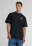 Urban Classics UC Shiny Logo Tall Heren T-shirt Zwart