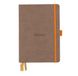 Rhodia Goalboek hardcover - Taupe - Dotted Ivoor papier - A5 - 90 gram - 224 vellen