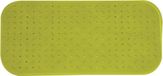Goodivery ® Tapis de douche premium, tapis de bain, antidérapant, avec ventouses, vert, env. 36 x 97 cm
