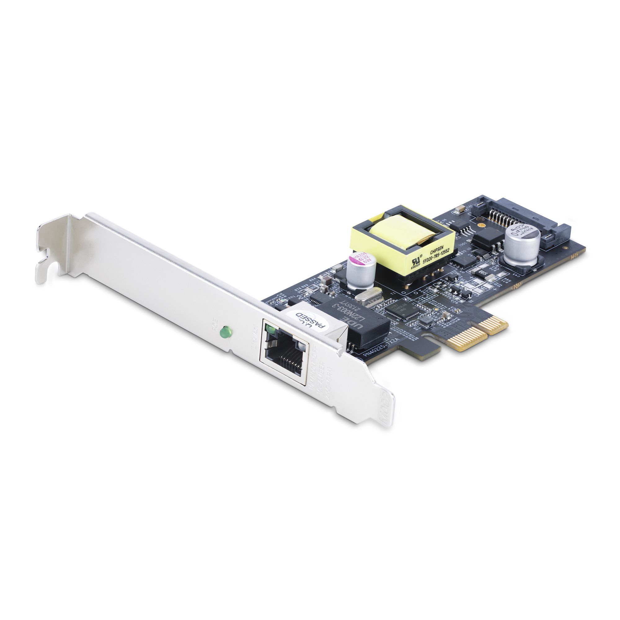 StarTech.com PR12GIP-NETWORK-CARD - 2.5Gbps PCIe Network Card - Intel I225-V - PoE+ - Server LAN Card