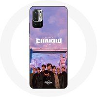 Maniacase Etui voor Xiaomi Redmi Note 10 5G Bangtan Sonyeondan 7 Fates Chakho Met BTS Poster