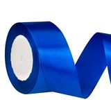 Tiergrade Blauw satijnen lint, 40 mm x 23 meter