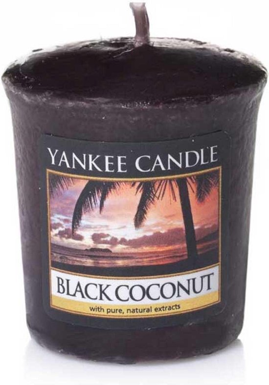 Geurkaars Yankee Candle Black Coconut 49 g