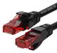 WP WPC-PAT-6U002BL câble réseau Noir, Rouge 0,2 m Cat6 U/UTP (UTP) Rond