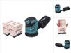 Makita Toolbrothers 2x TURTLE schuurset + DBO 180 Z accu excentrische schuurmachine 18 V 125 mm - zonder accu, zonder oplader