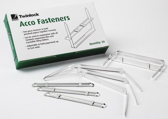 Acco DS 50 FASTENERS MET 70850 - Metalen snelhechters - 50 stuks
