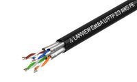 Lanview LVN122445 netwerkkabel Zwart 500 m Cat6a U/FTP (STP) Rond