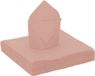 Santex Feest/Verjaardag servetten - 20x stuks - rose goud - 40 x 40 cm - papier