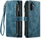 Caseme C30 Samsung Galaxy A56 Hoesje Pasjeshouder Book Case Blauw