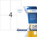 Herma 4598 Universele Folie Etiketten Wit 105x148mm A4 32 Stuks