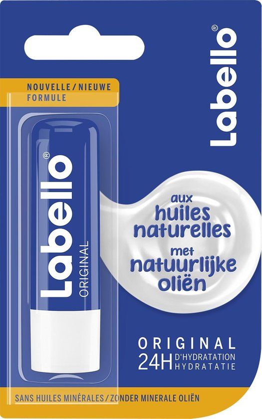 Labello Classic Lip Balm - Blue - 4.8g - For Dry Lips
