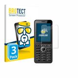 BROTECT Screenprotector 3 Stuks voor Energizer E288S Beschermglas transparant