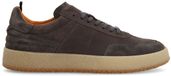 Manfield Heren Grijze Suède Sneakers Maat 42