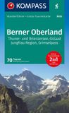 KOMPASS Wanderführer 5925 - Berner Oberland, 70 Touren mit Extra-Tourenkarte