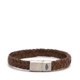 KARMA Jewelry leren armband Victorian bruin