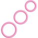 Sinful Triple Thrill Ensemble de 3 anneaux masculins - Rose