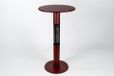 Monti HeatLine Vibe Red - Elektrische statafel terrasverwarmer - 1500W - bartafel - Tafelblad Ø60 cm