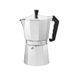 FLORINA Aluminium Espressomaker 6 Kopjes (150 ml) I Kookplaat Espressomachine GRANDE I Bereiden van Italiaanse Espresso I Geschikt voor Keramische Kookplaat, Elektrische Kookplaat, Gas
